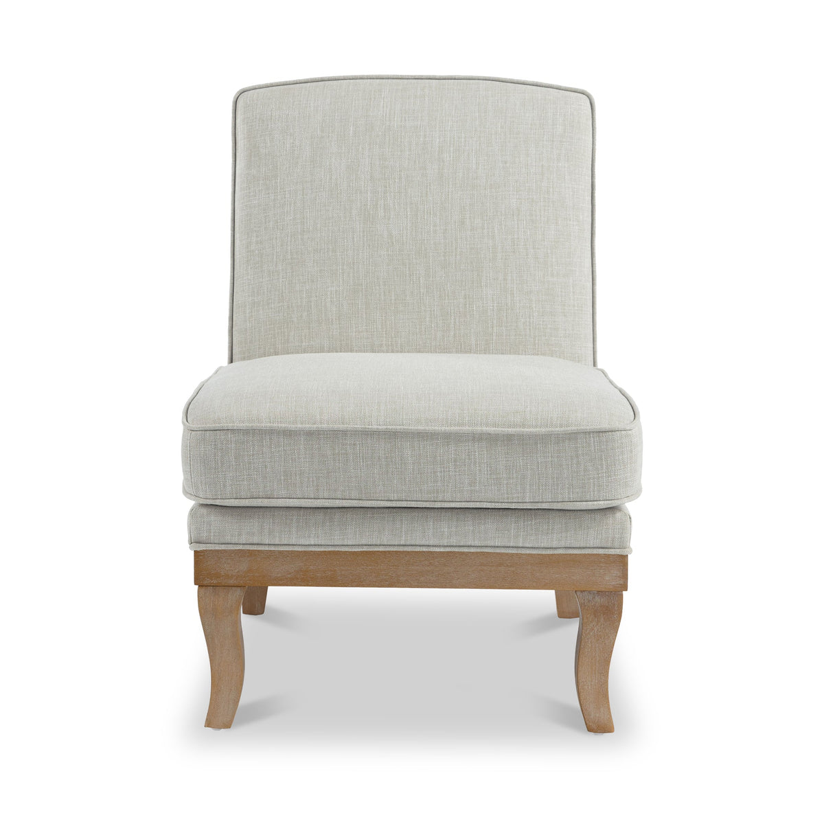 Sandringham Linen Armless Accent Chair