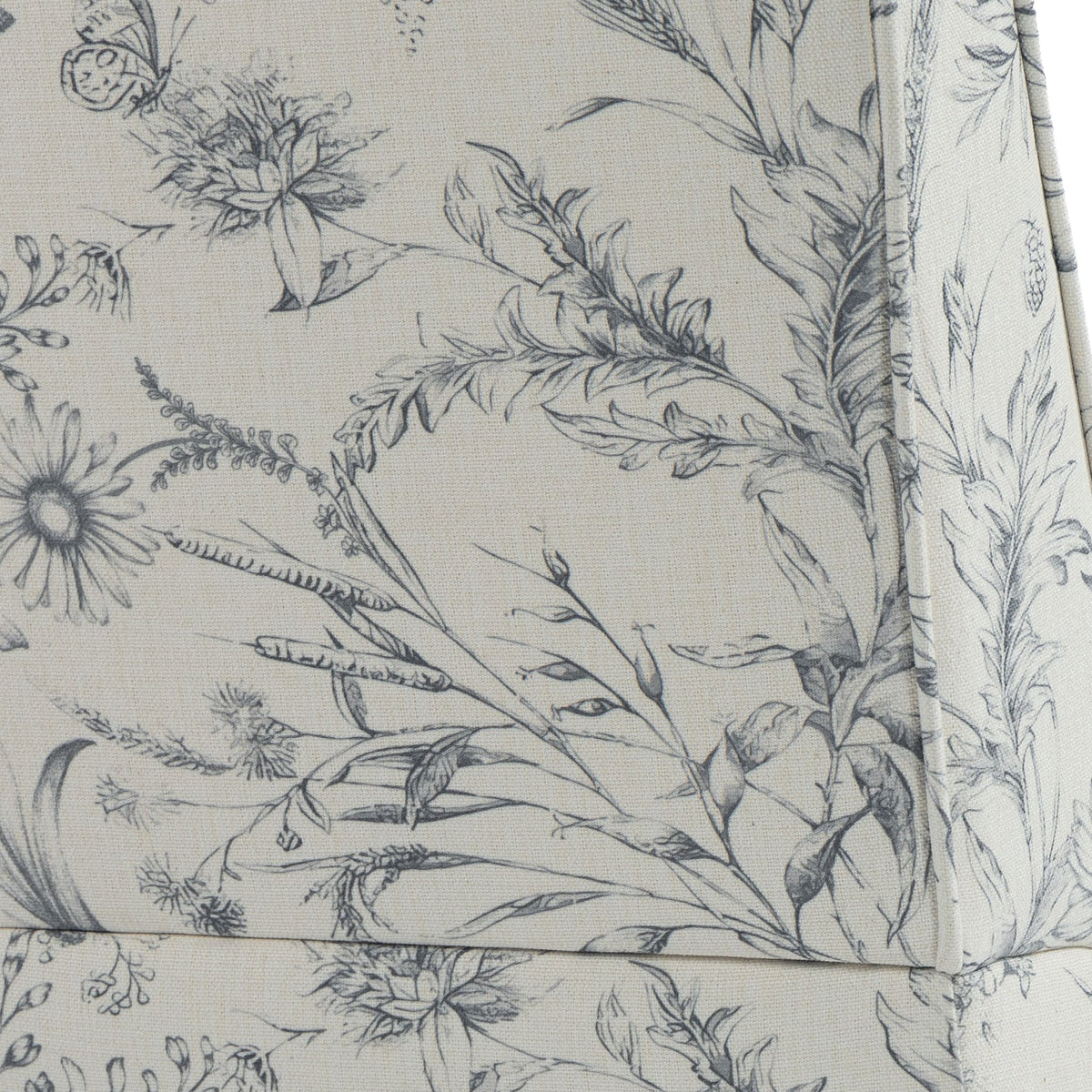 Sandringham Meadow Print Armless Accent Chair