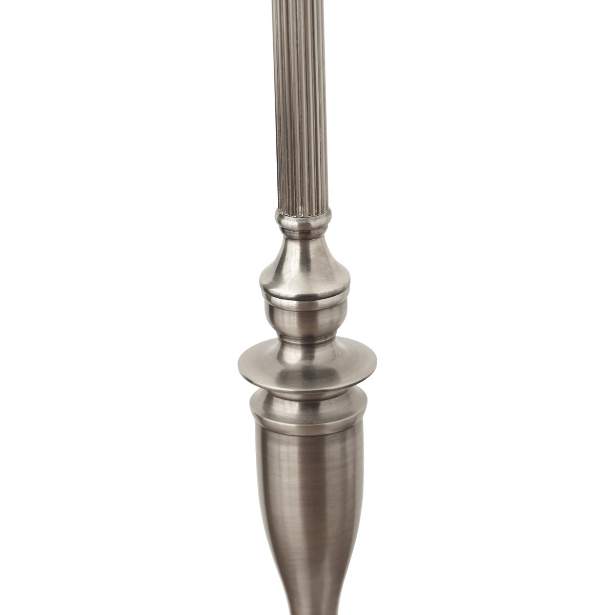 Canterbury Antique Silver Floor Lamp