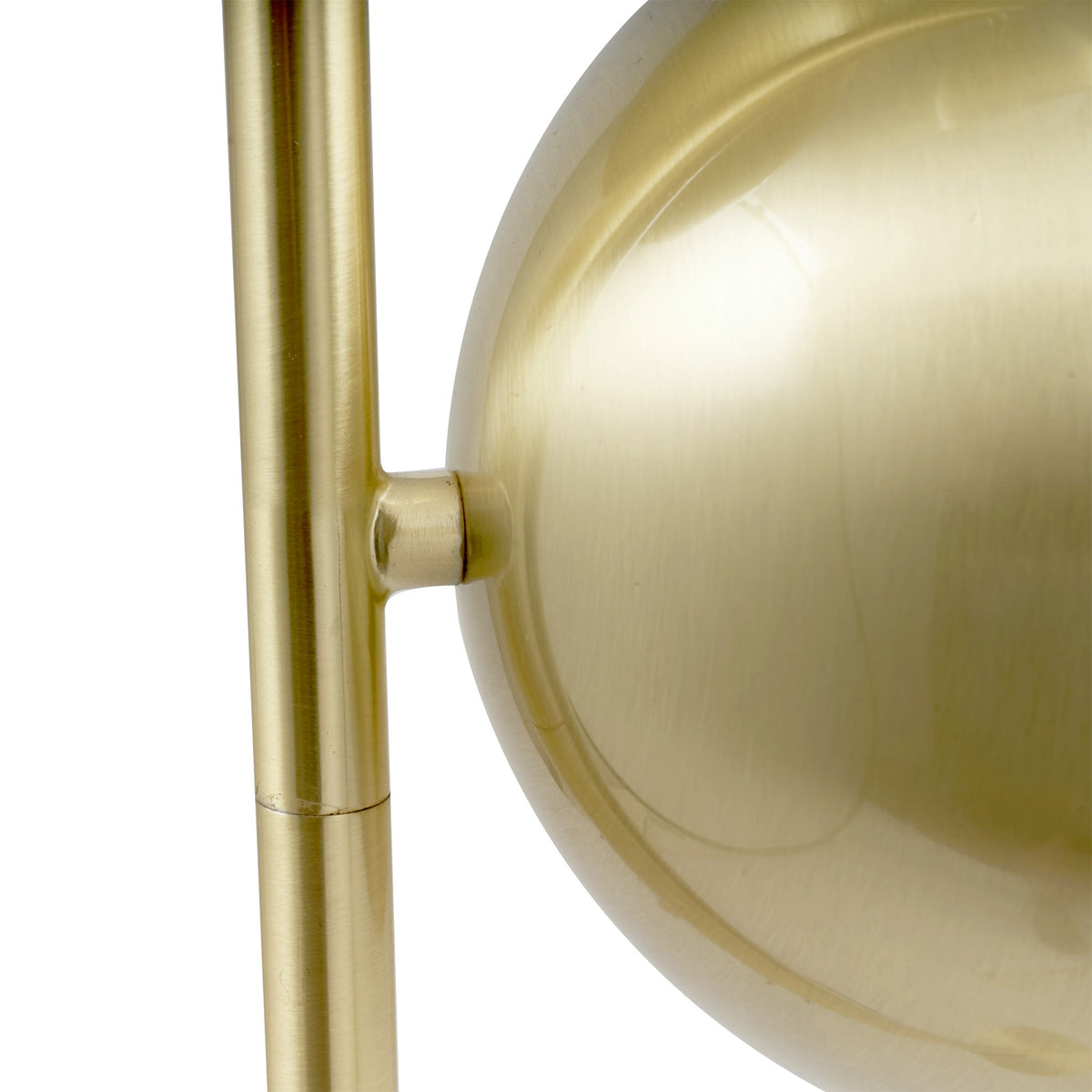 Estelle Brushed Dome Floor Lamp