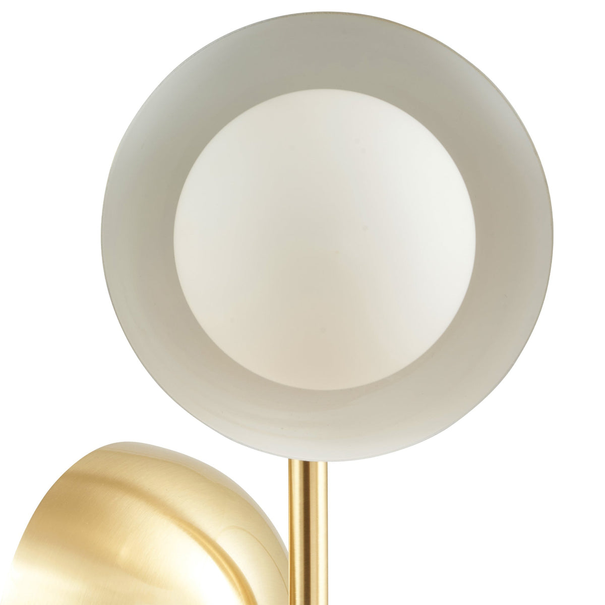 Estelle Brushed Dome Floor Lamp