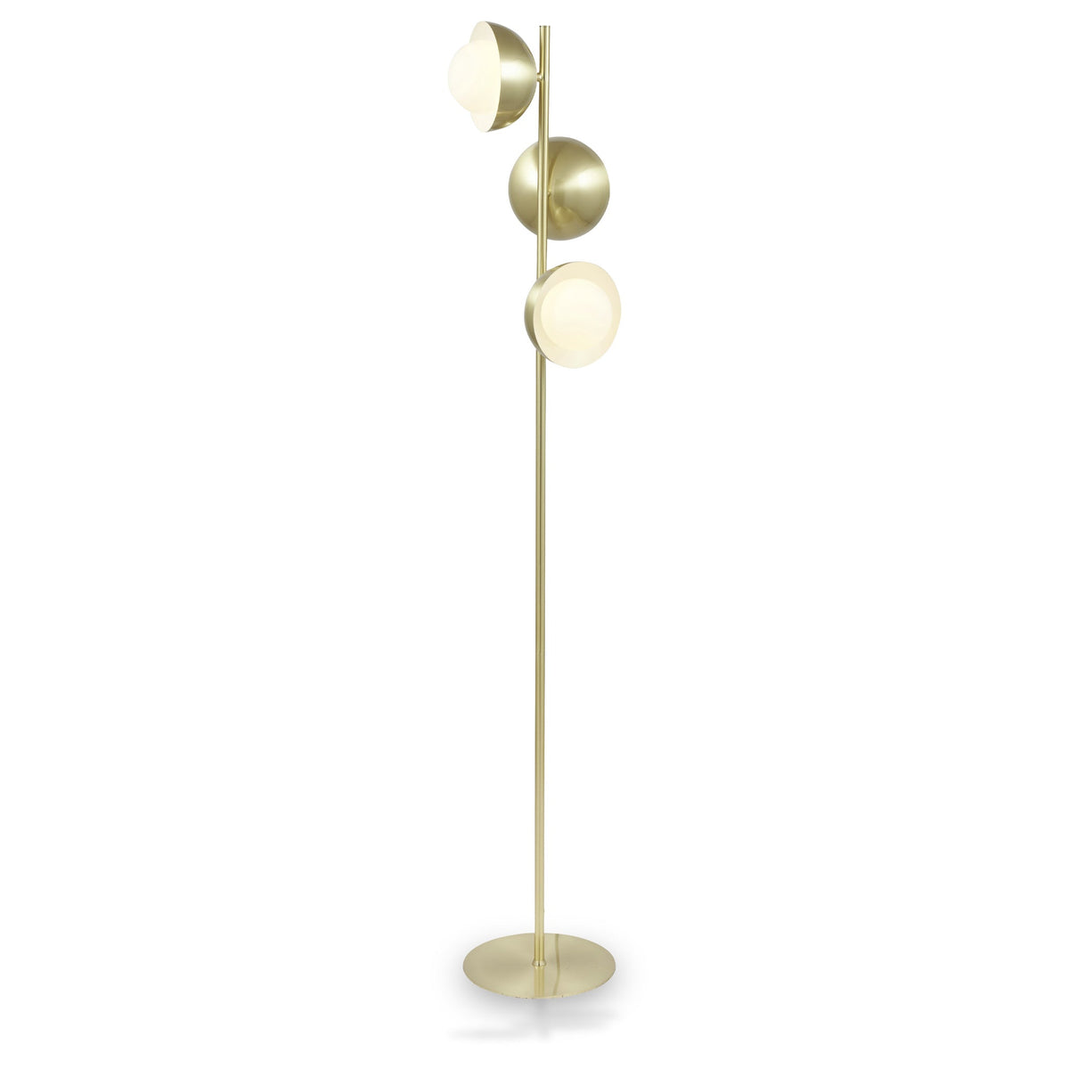 Estelle Brushed Dome Floor Lamp