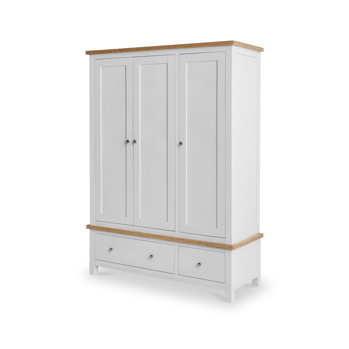 Farro Triple Wardrobe with Drawers