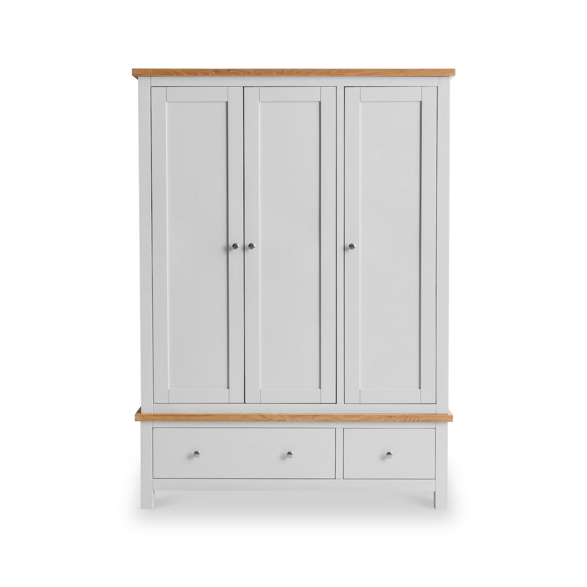 Farro Triple Wardrobe with Drawers