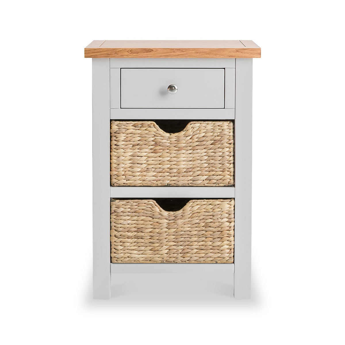 Farro Telephone Table with Baskets
