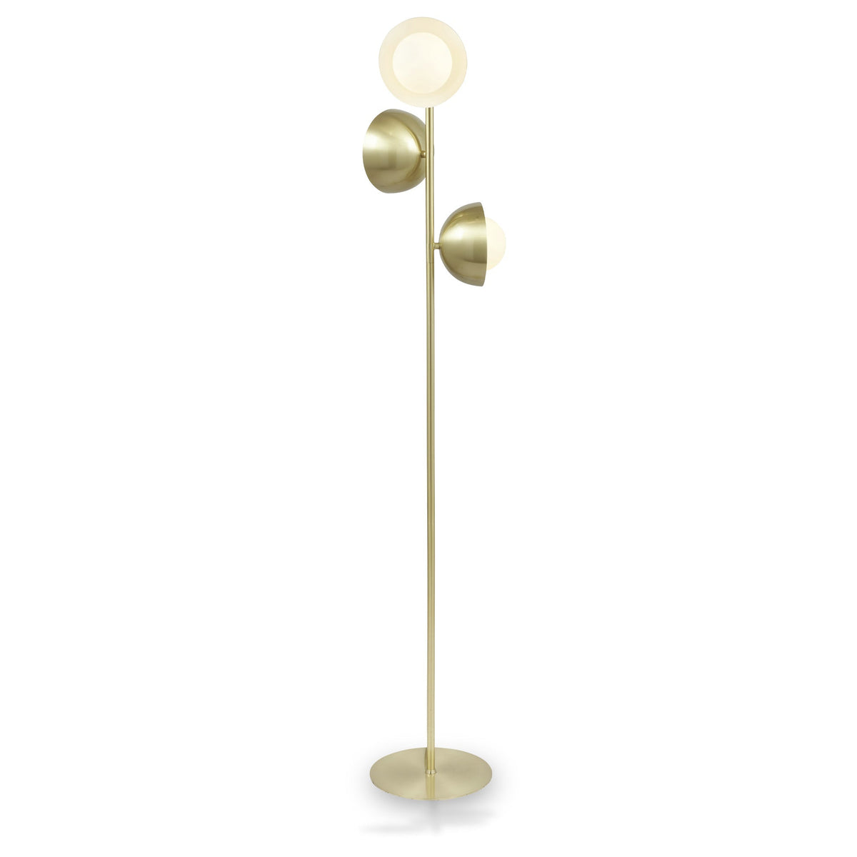 Estelle Brushed Dome Floor Lamp