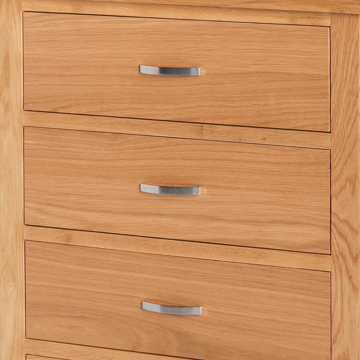 London Oak 5 Drawer Chest