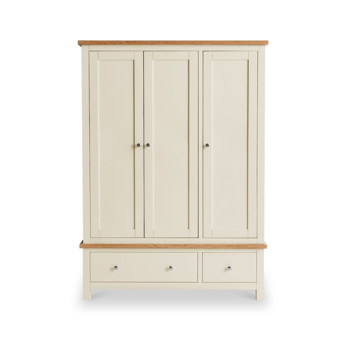 Farro Triple Wardrobe with Drawers
