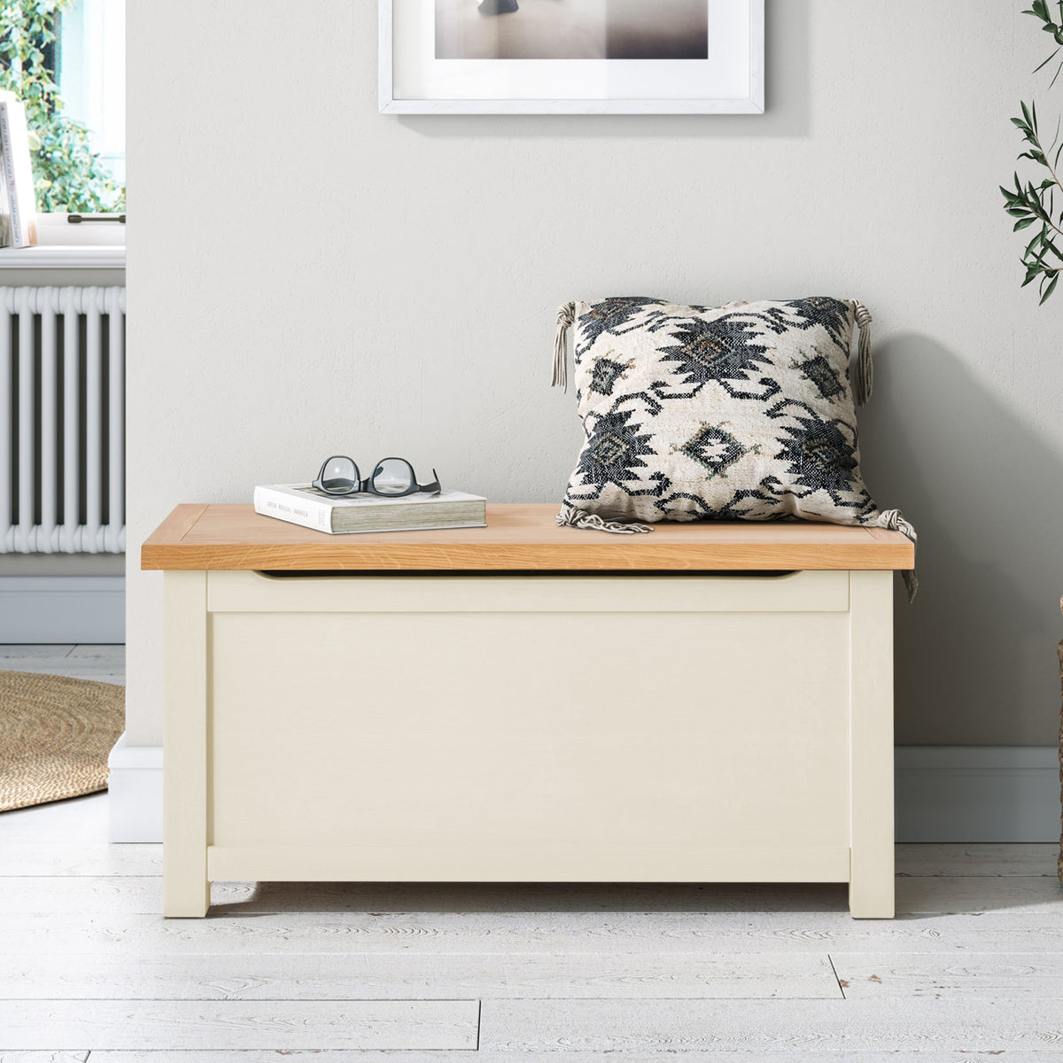 Farro Blanket Box