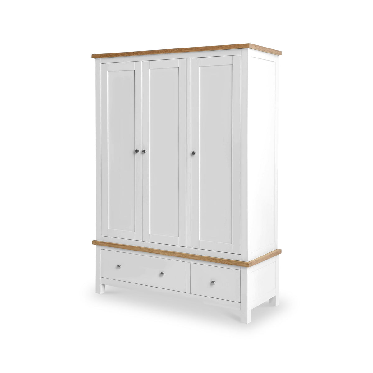 Farro Triple Wardrobe with Drawers