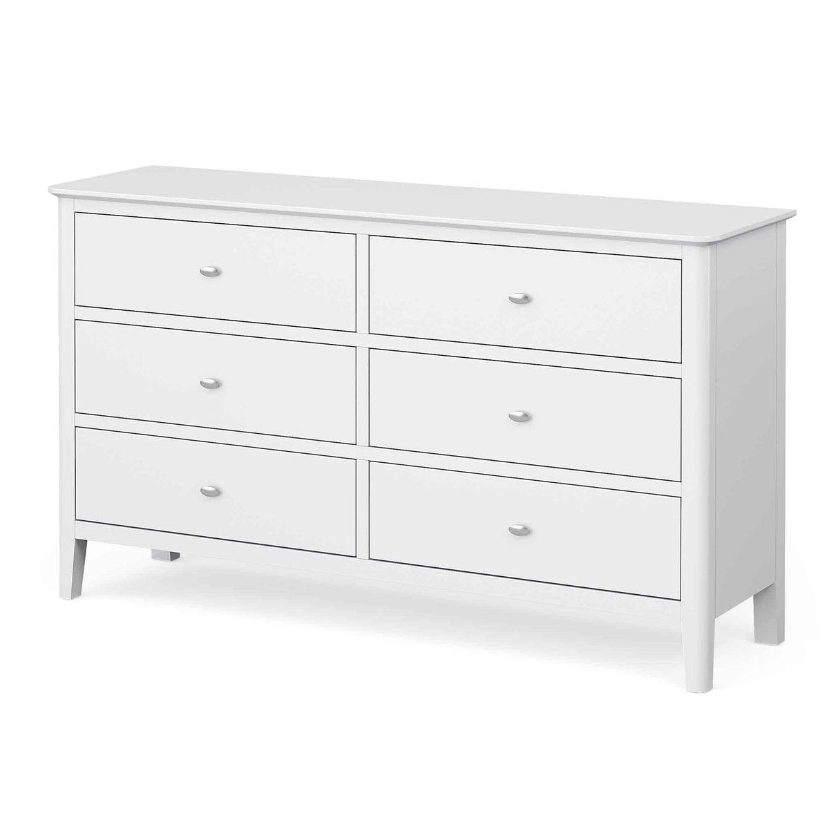 Chester White 6 Drawer Chest of Drawers