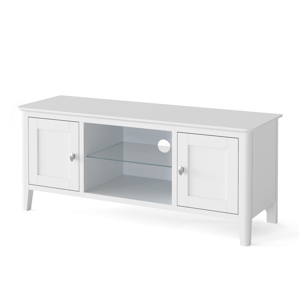 Chester White 120cm Large TV Stand