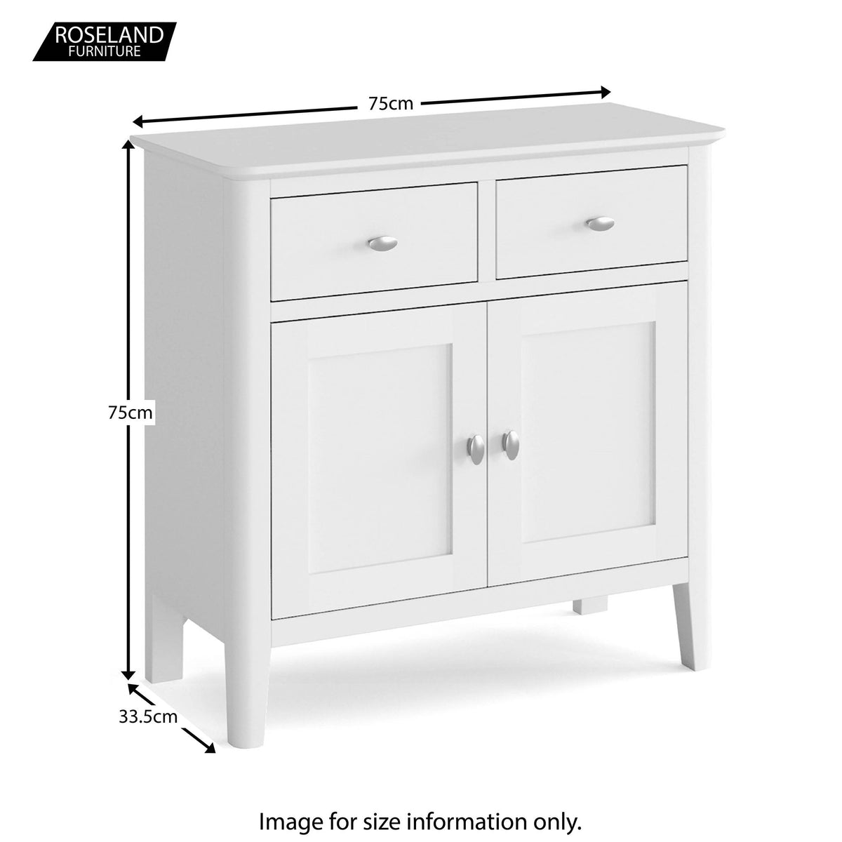 Chester White Mini Sideboard
