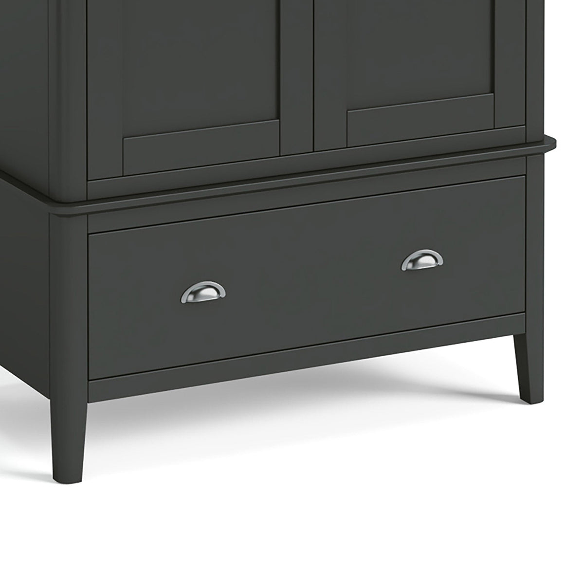 Dumbarton Charcoal Double Wardrobe