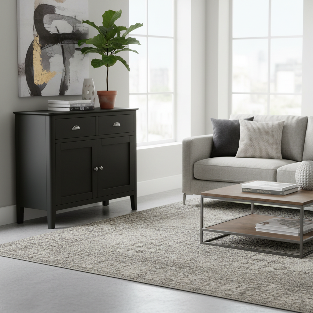 Dumbarton Charcoal Small Sideboard