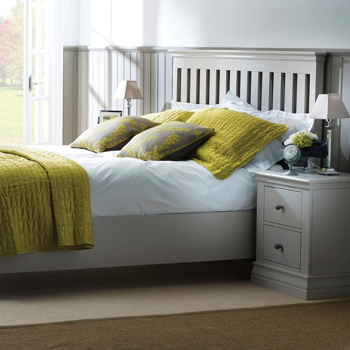 Porter 2 Drawer Bedside Table