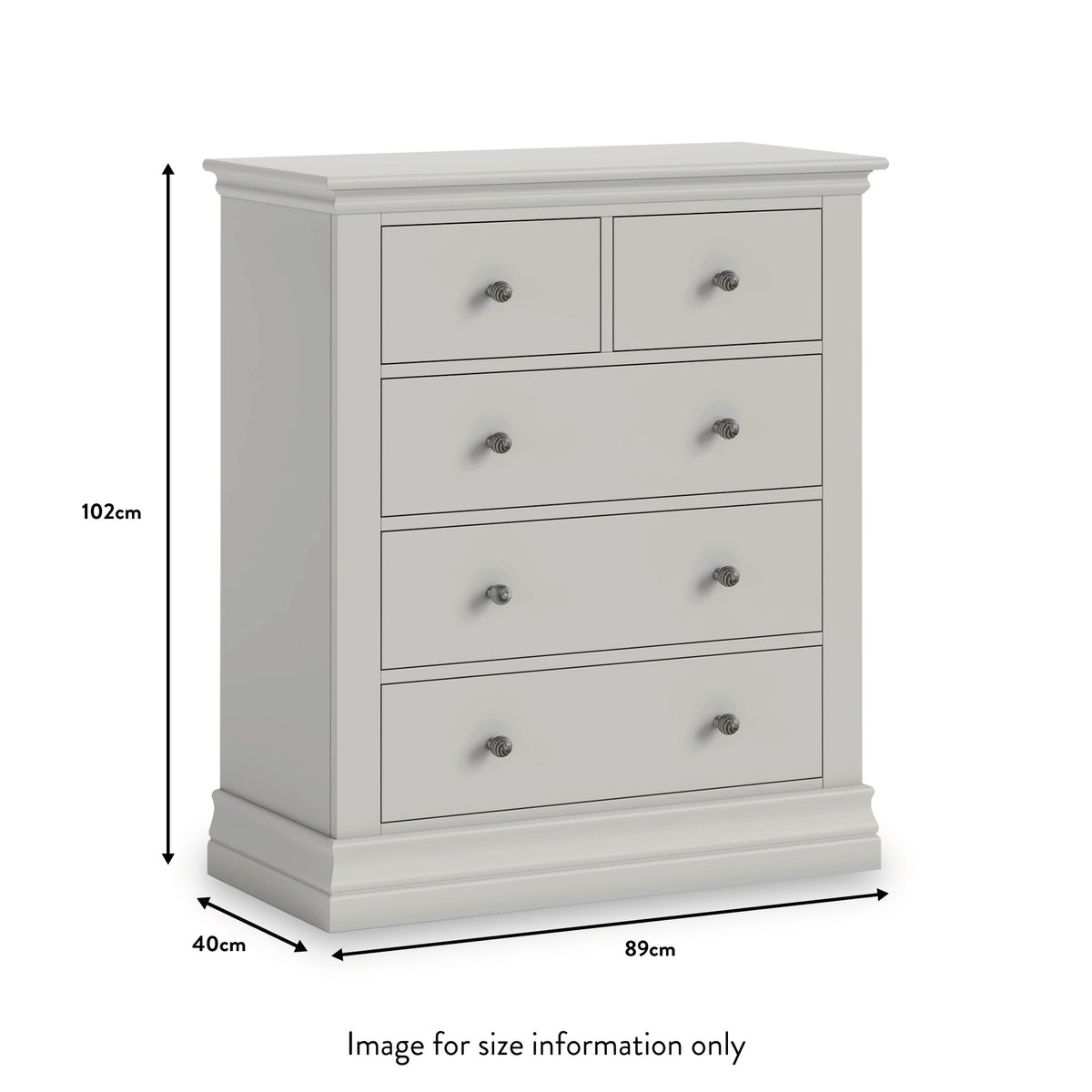 Porter 2 Over 3 Chest of Drawers