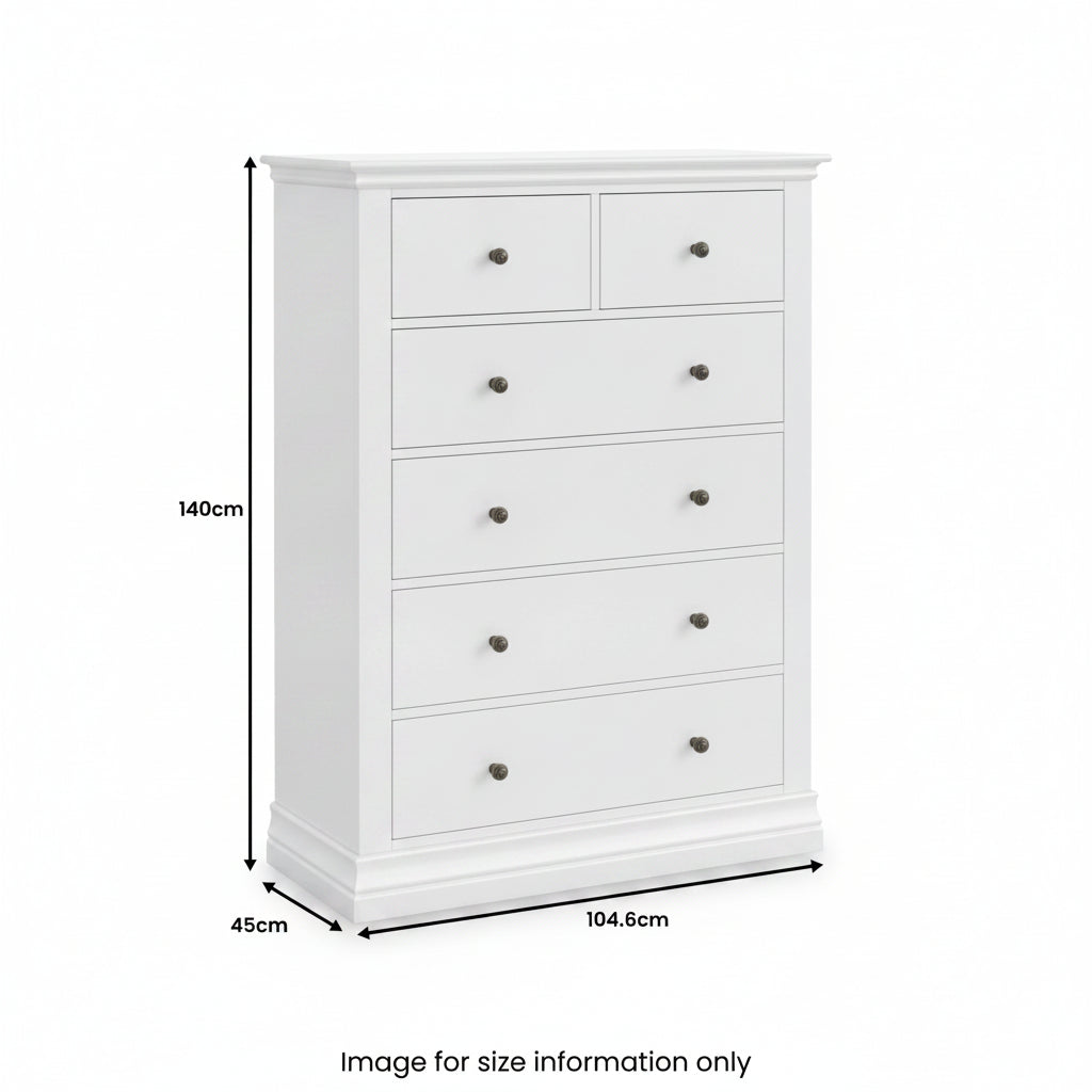 Porter 2 Over 4 Chest of Drawers