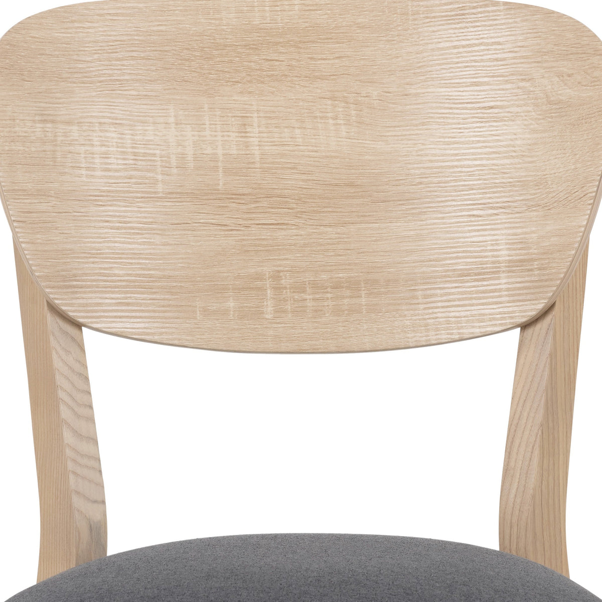 Jakob Oak Curved Dining Chair