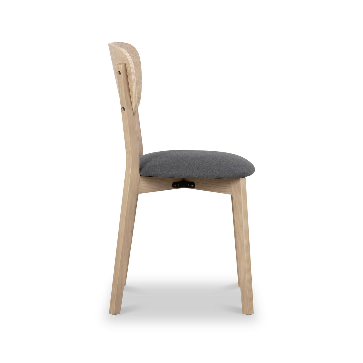 Jakob Oak Curved Dining Chair
