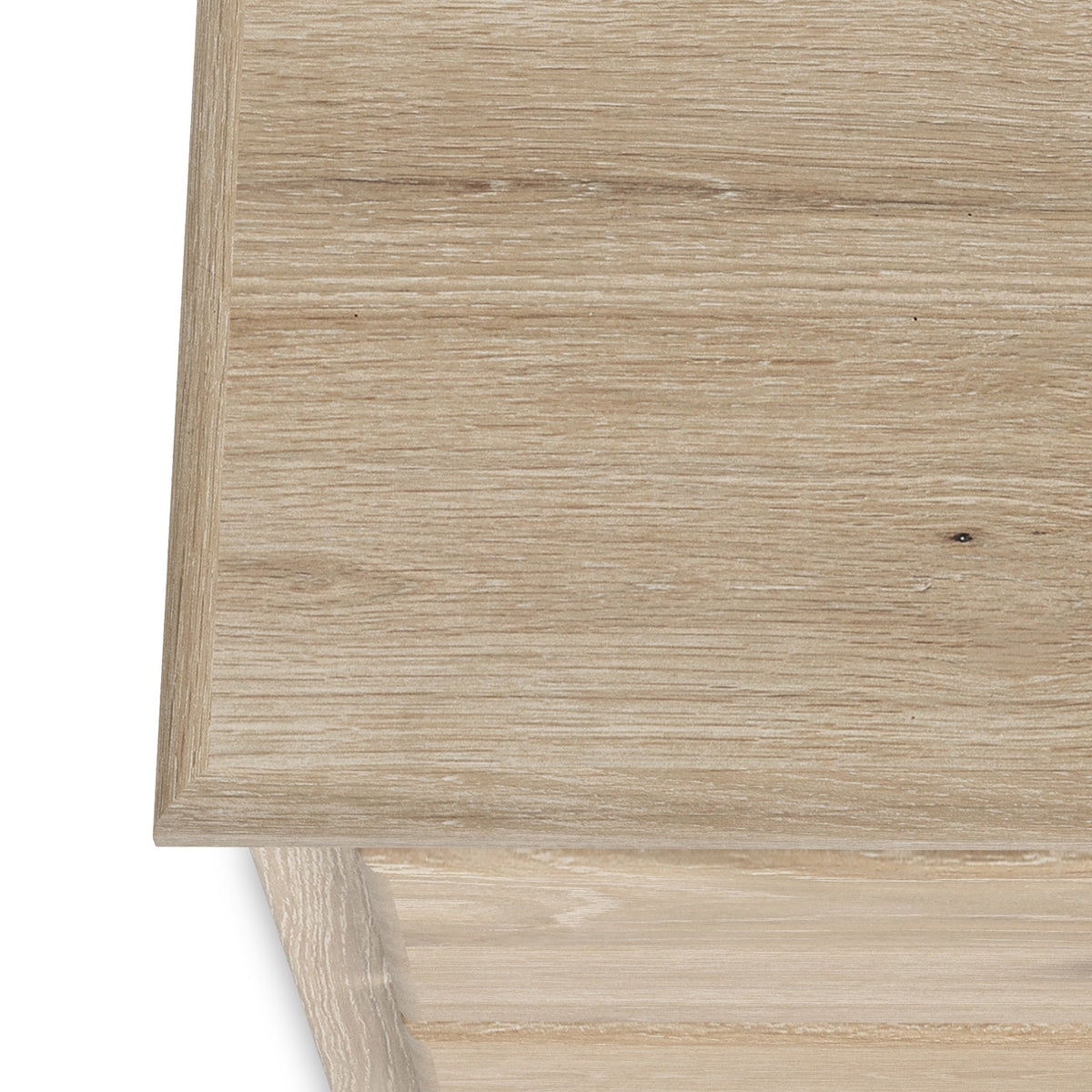 Celine Washed Oak 3 Drawer Bedside Table