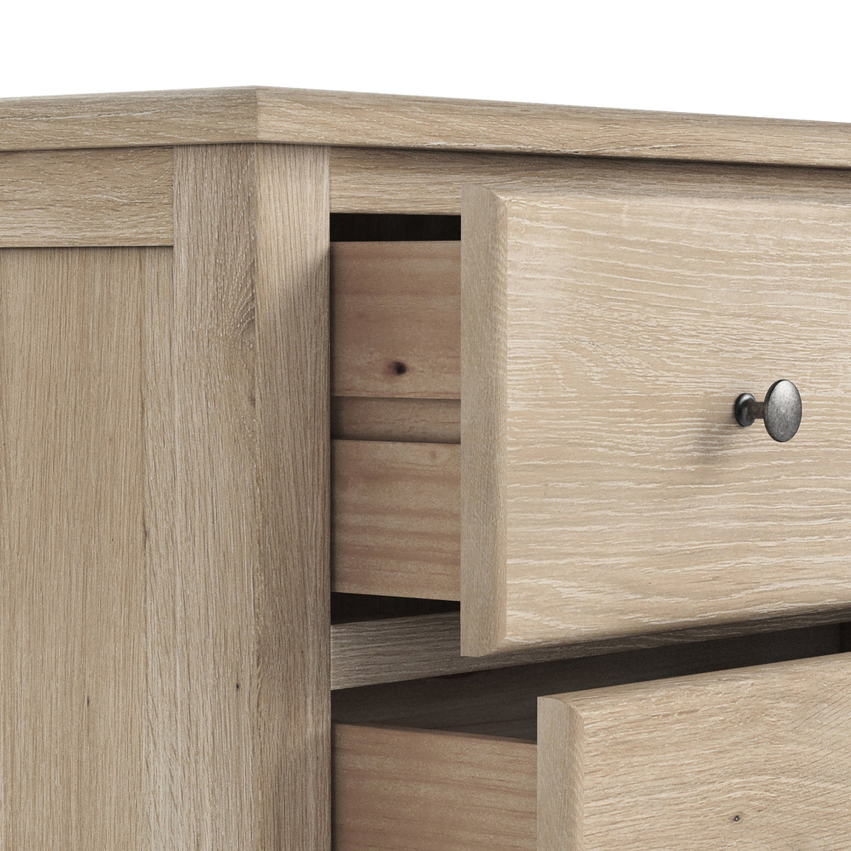 Celine Washed Oak 6 Drawer Chest
