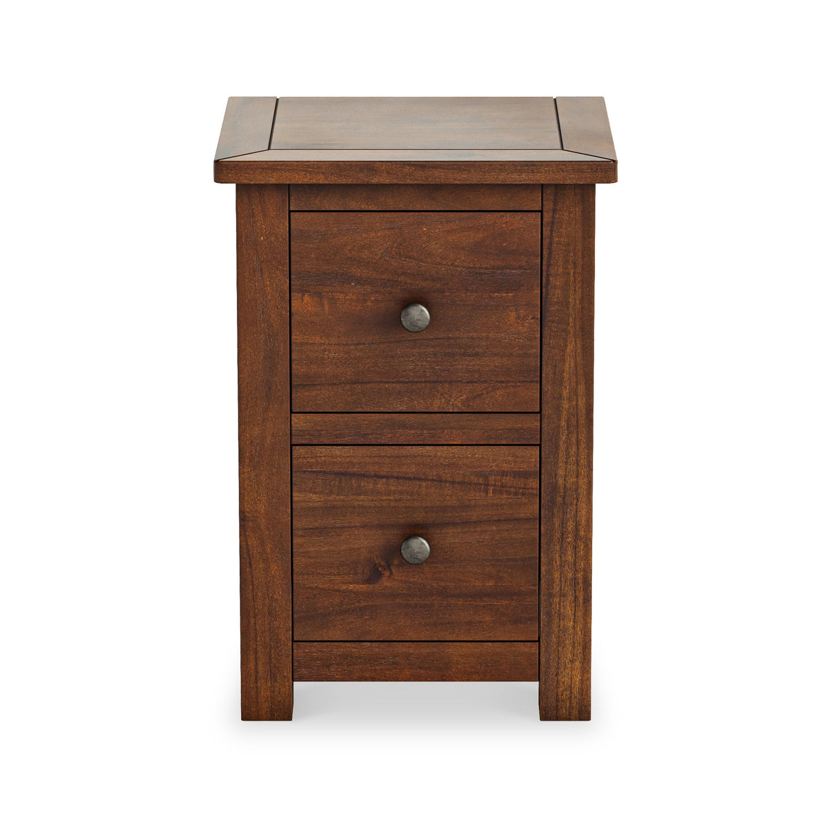 Duchy Acacia 2 Drawer Bedside Table