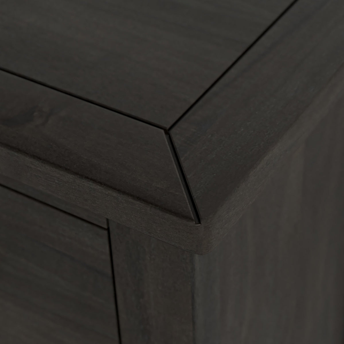 Duchy Acacia 2 Drawer Bedside Table