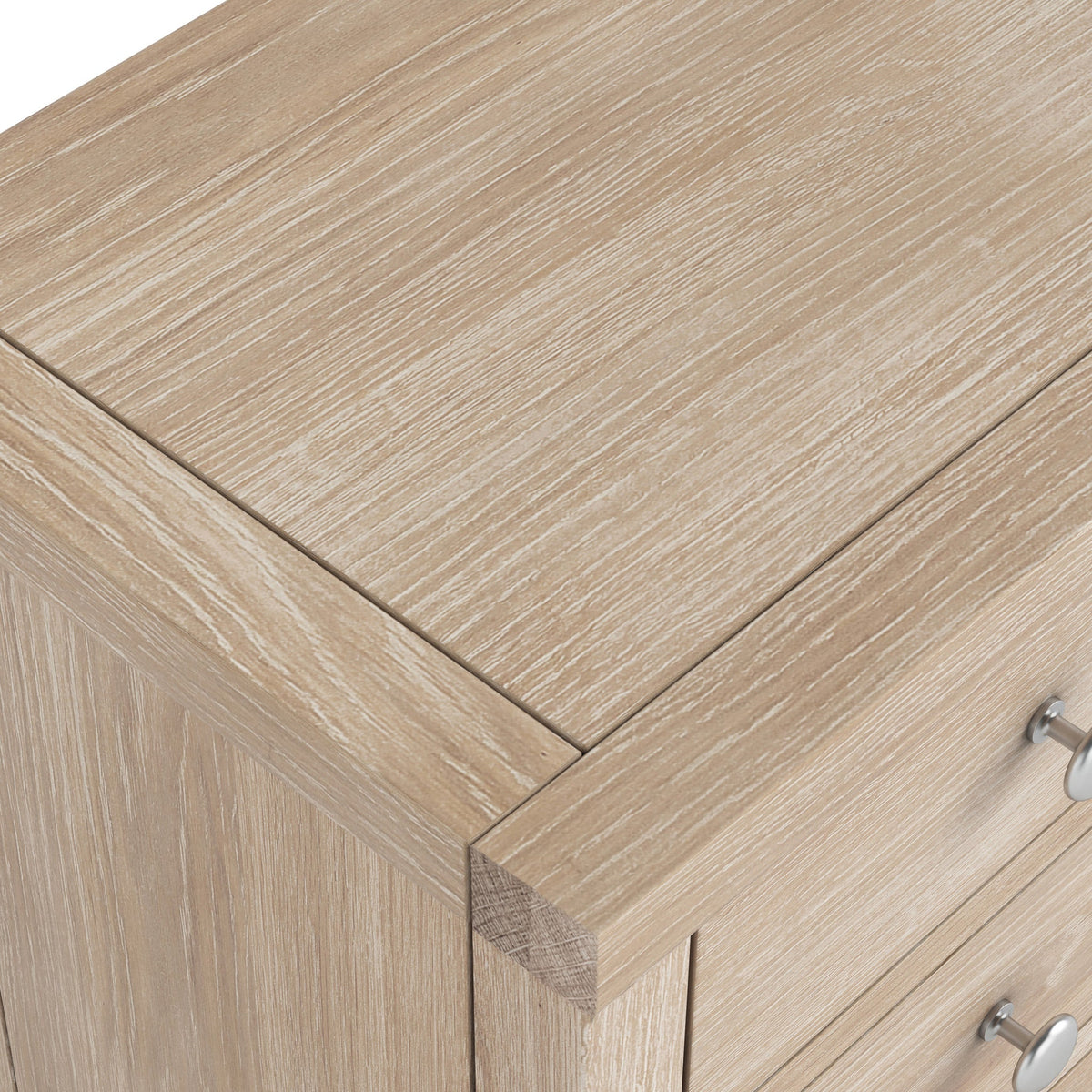 Farro Washed Oak 2 Over 3 Chest Of Drawers