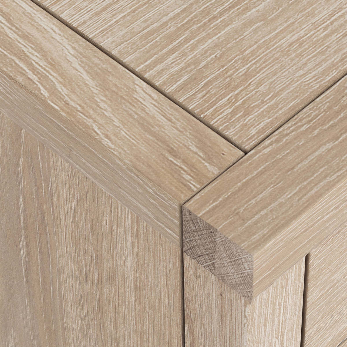 Farro Washed Oak Mini Sideboard