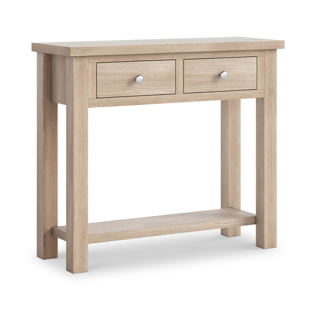 Farro Washed Oak Console Table