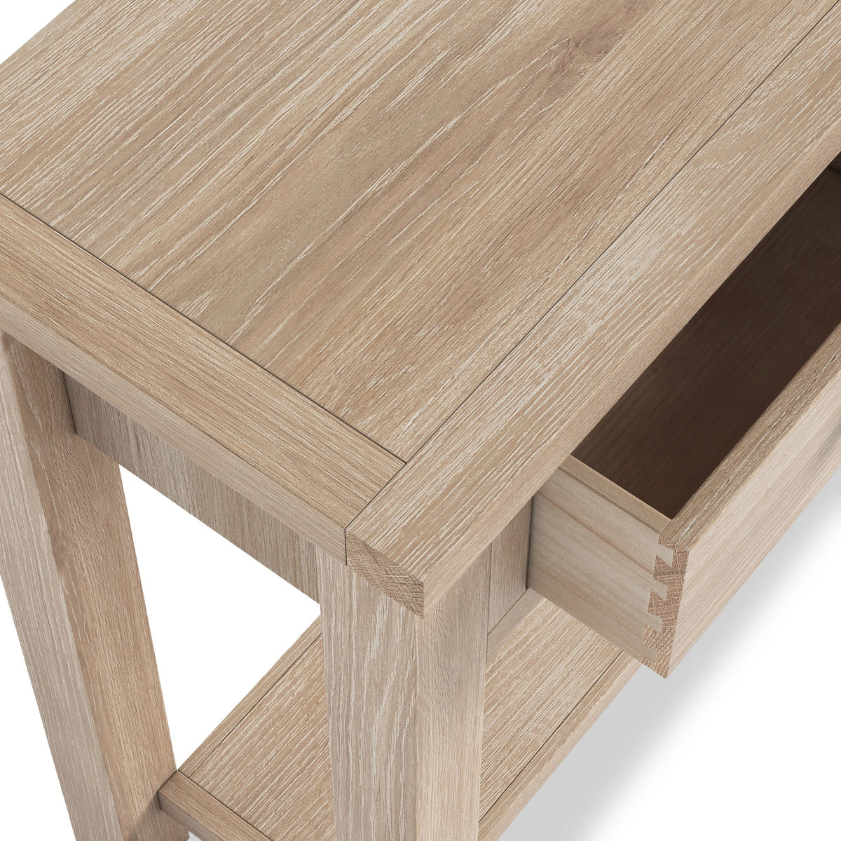 Farro Washed Oak Console Table