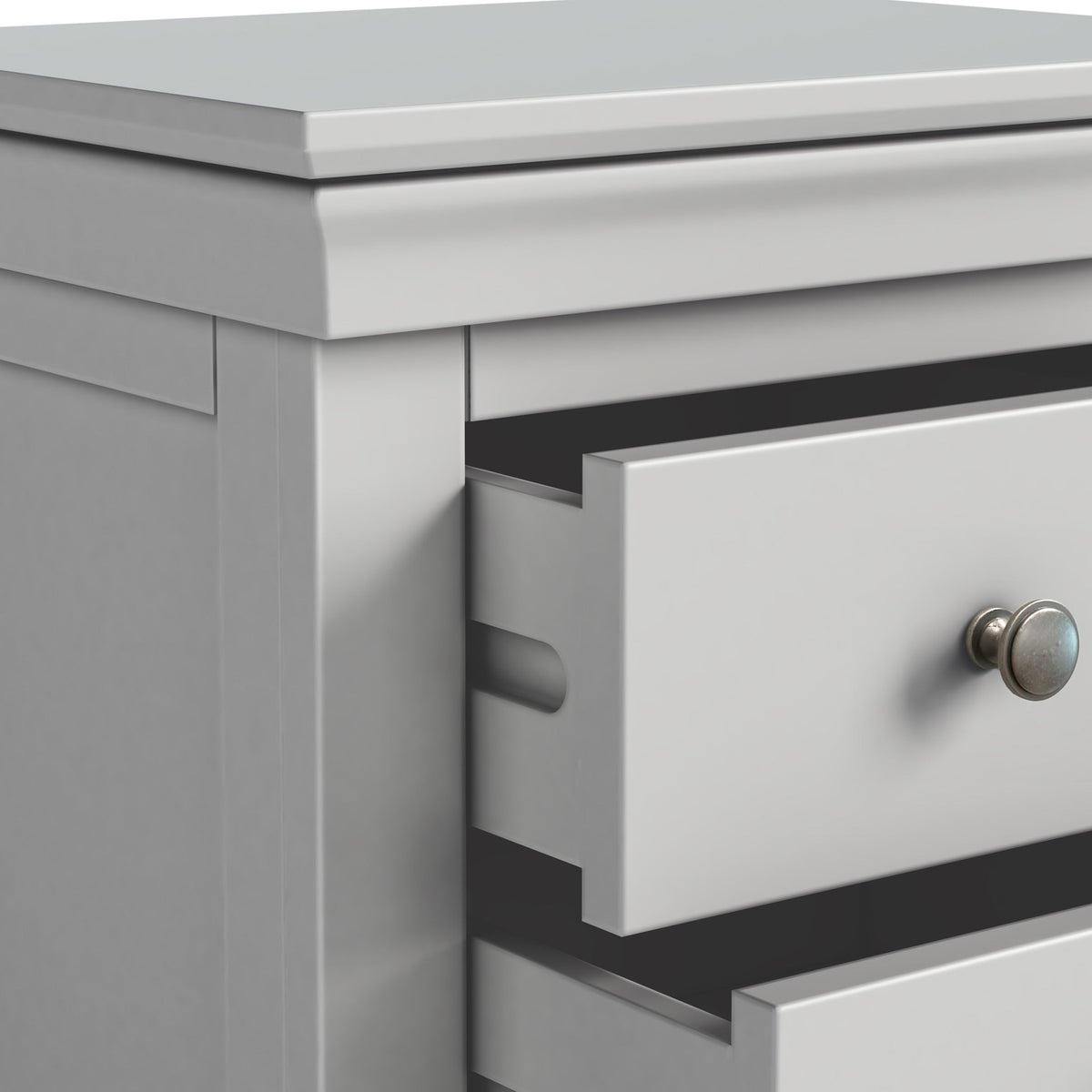 Colette 3 Drawer Bedside Table