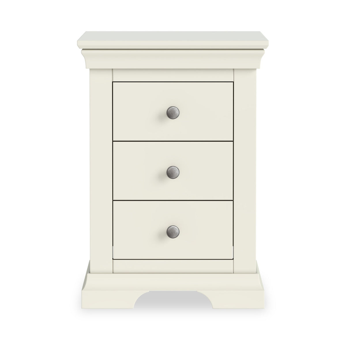 Colette 3 Drawer Bedside Table