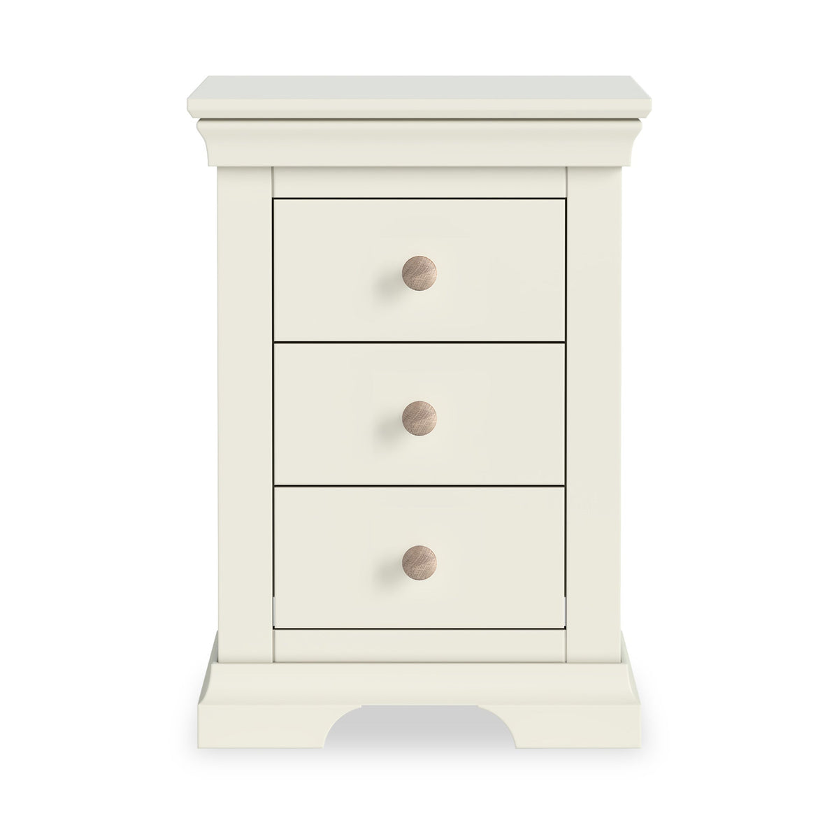 Colette 3 Drawer Bedside Table