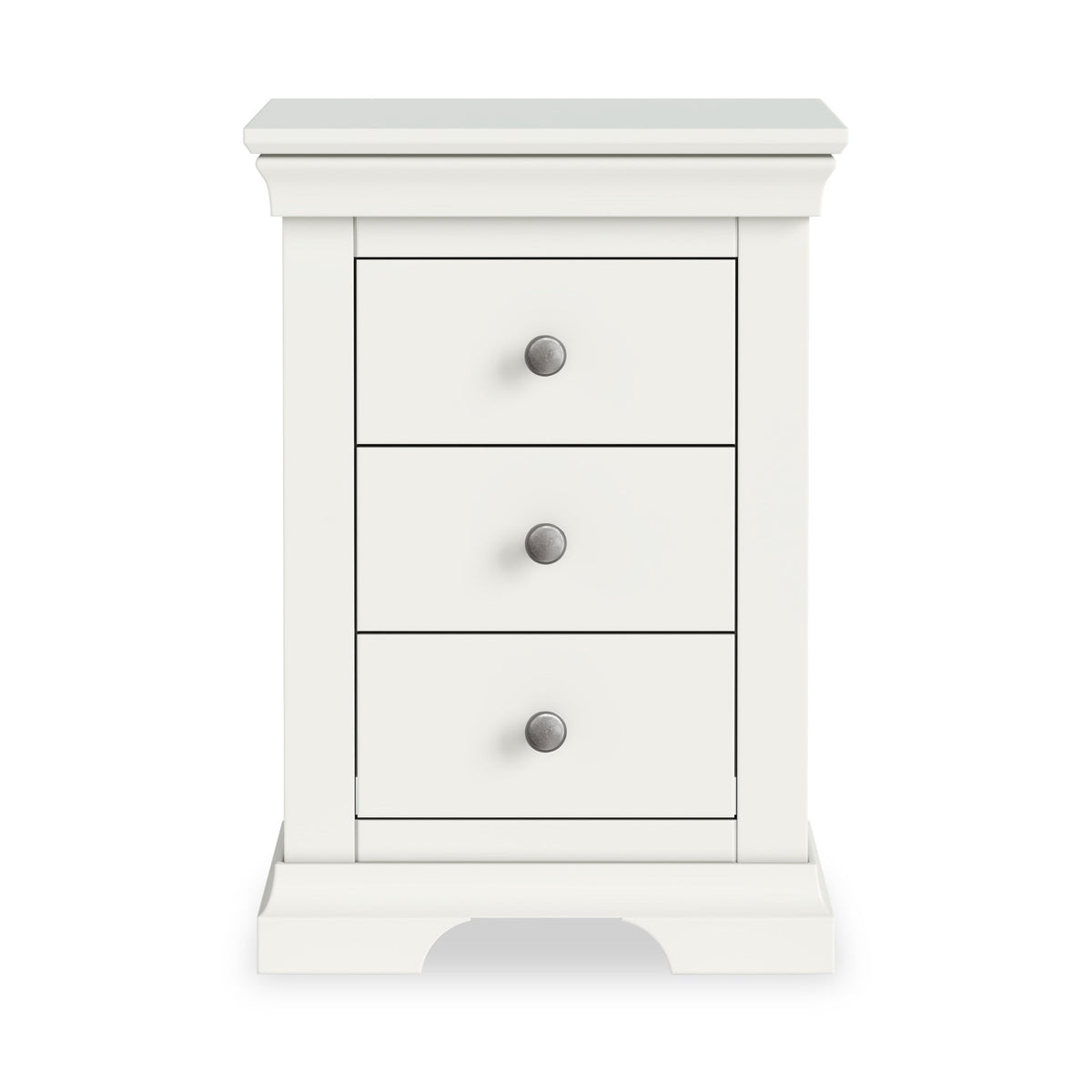 Colette 3 Drawer Bedside Table