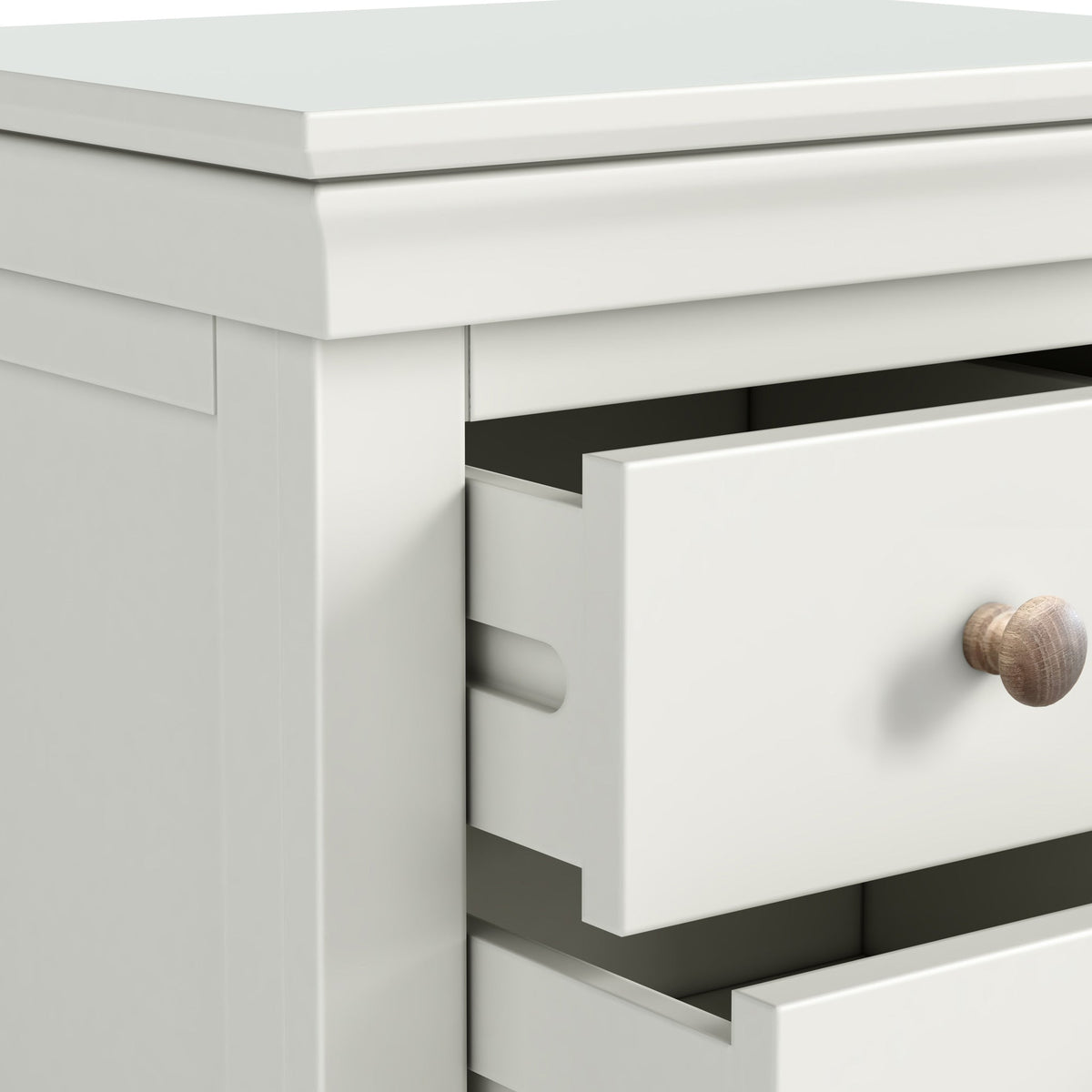 Colette 3 Drawer Bedside Table