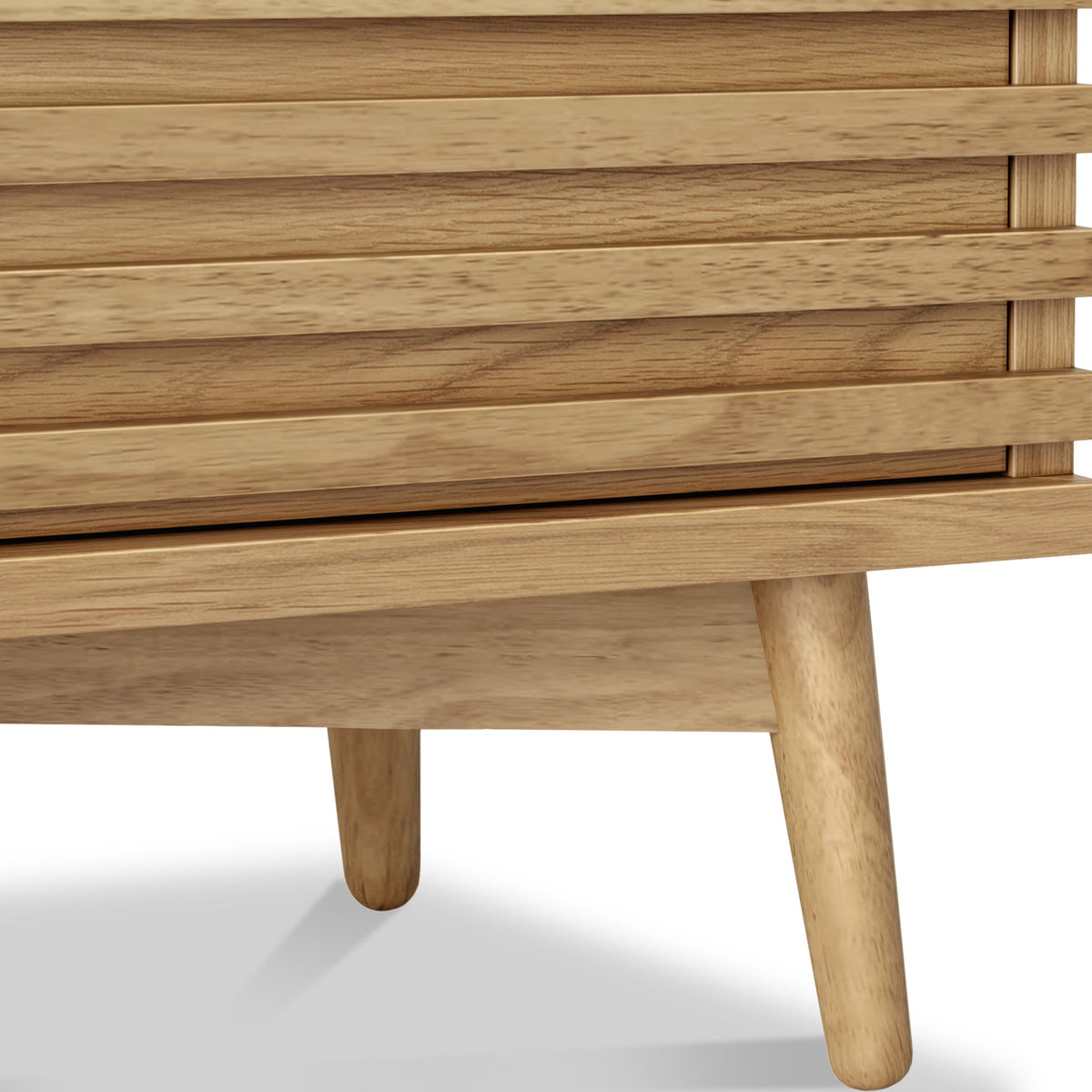 Kari Light Oak Slim Bedside Table
