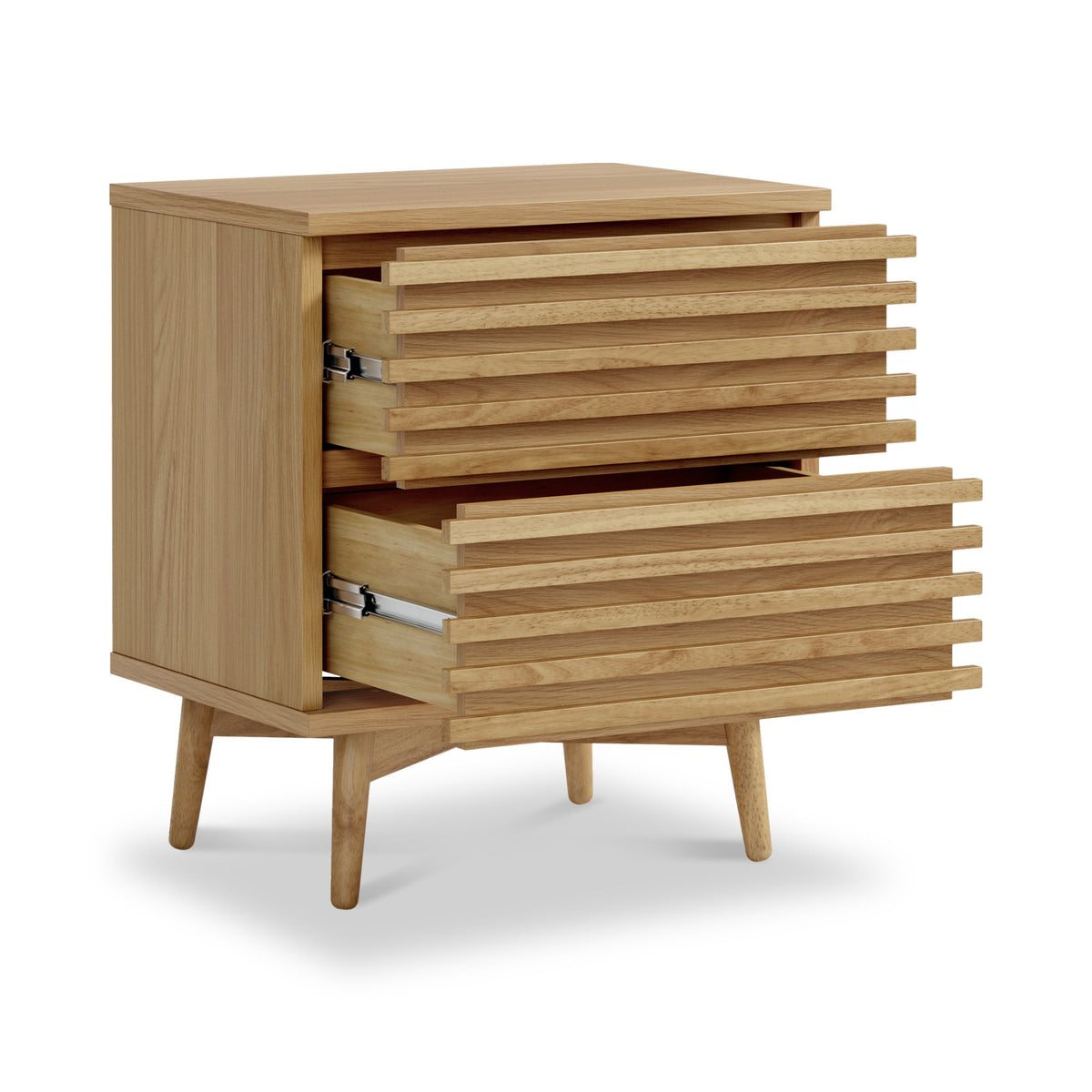 Kari Light Oak Bedside Table