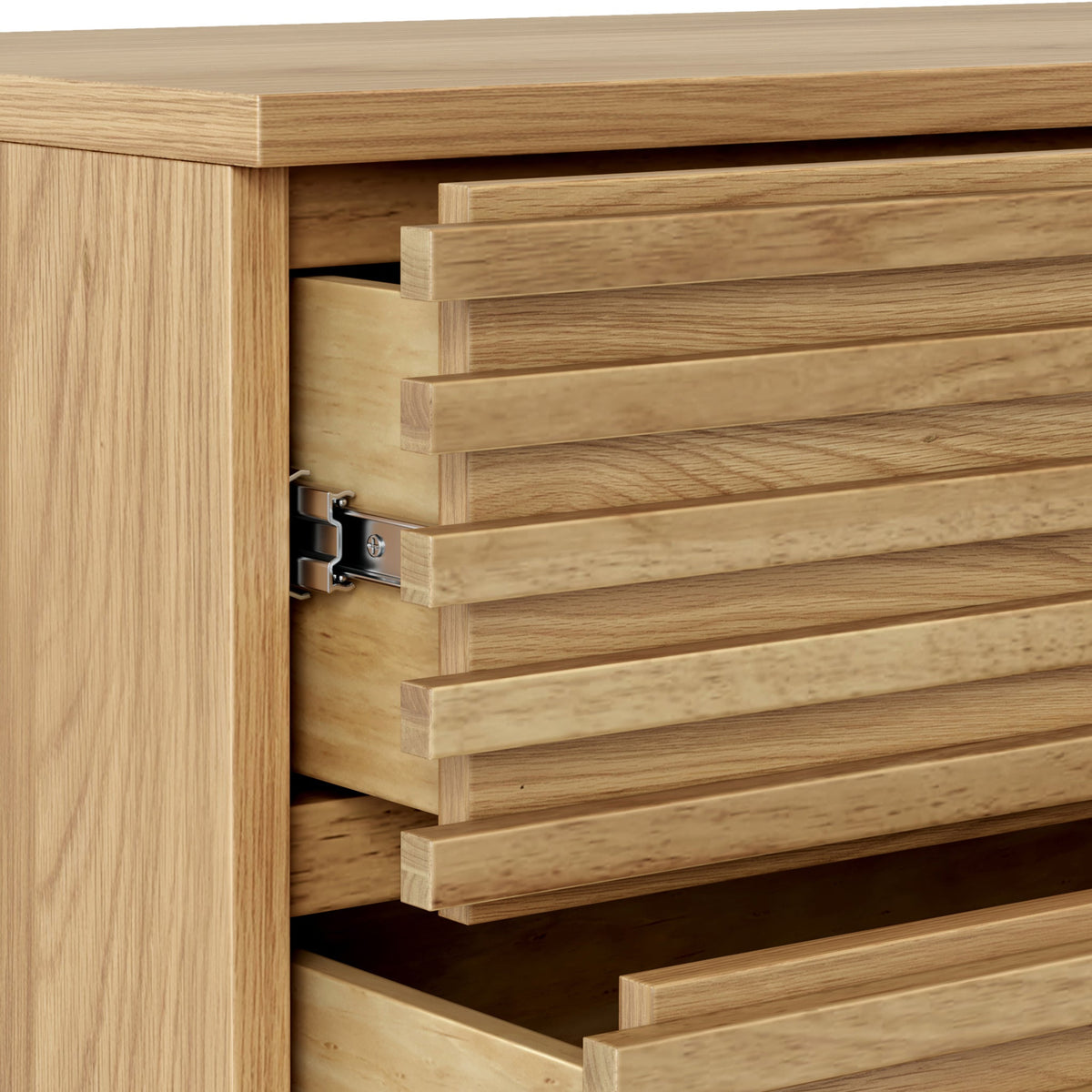Kari Light Oak 4 Drawer Chest
