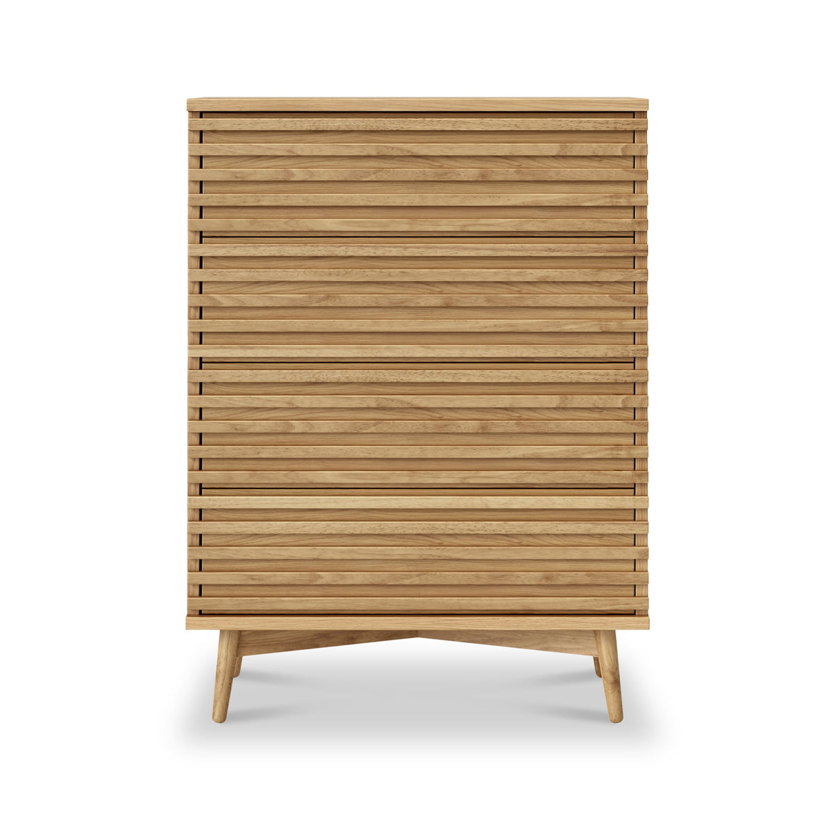 Kari Light Oak 4 Drawer Chest