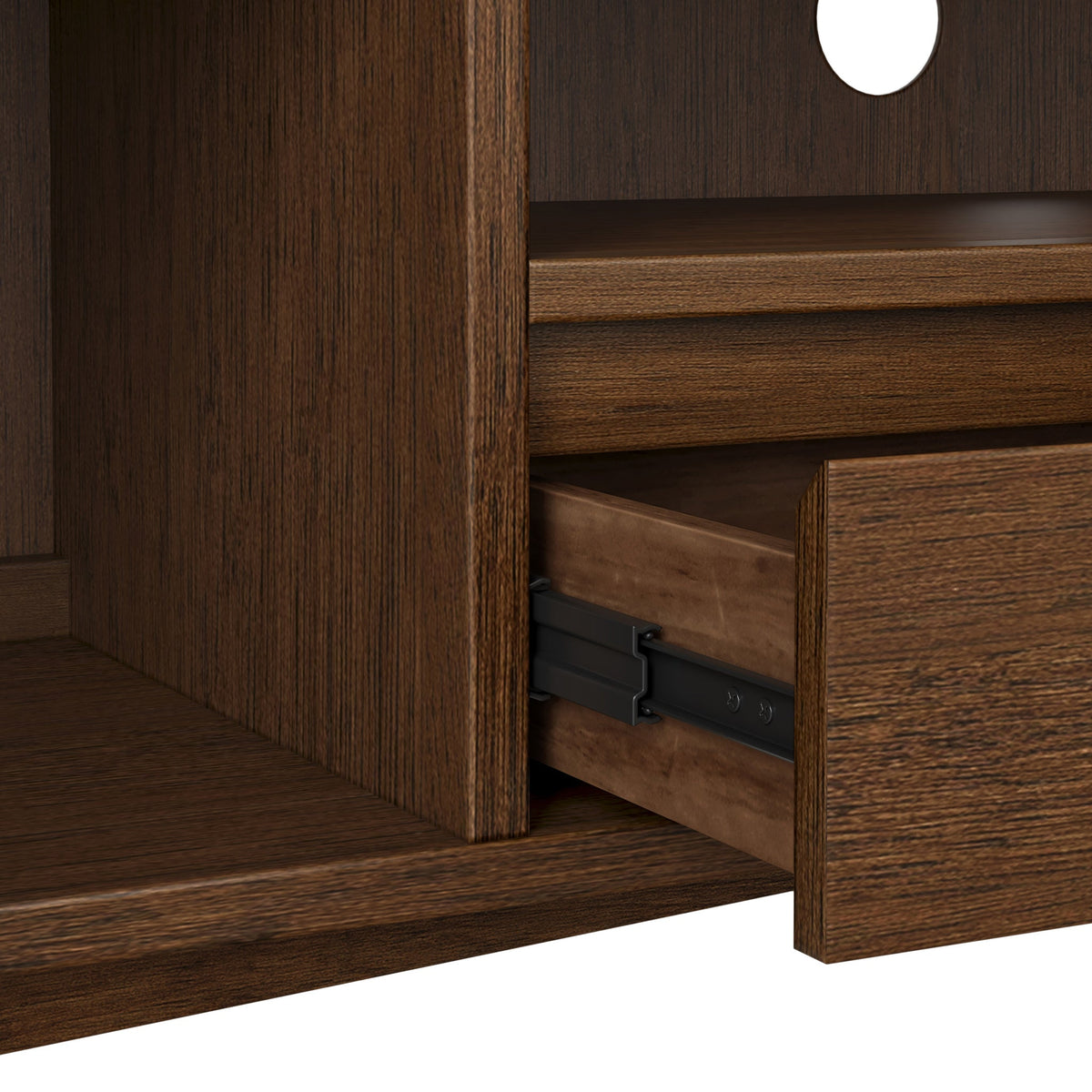 Kari Dark Oak 150cm Wide TV Unit