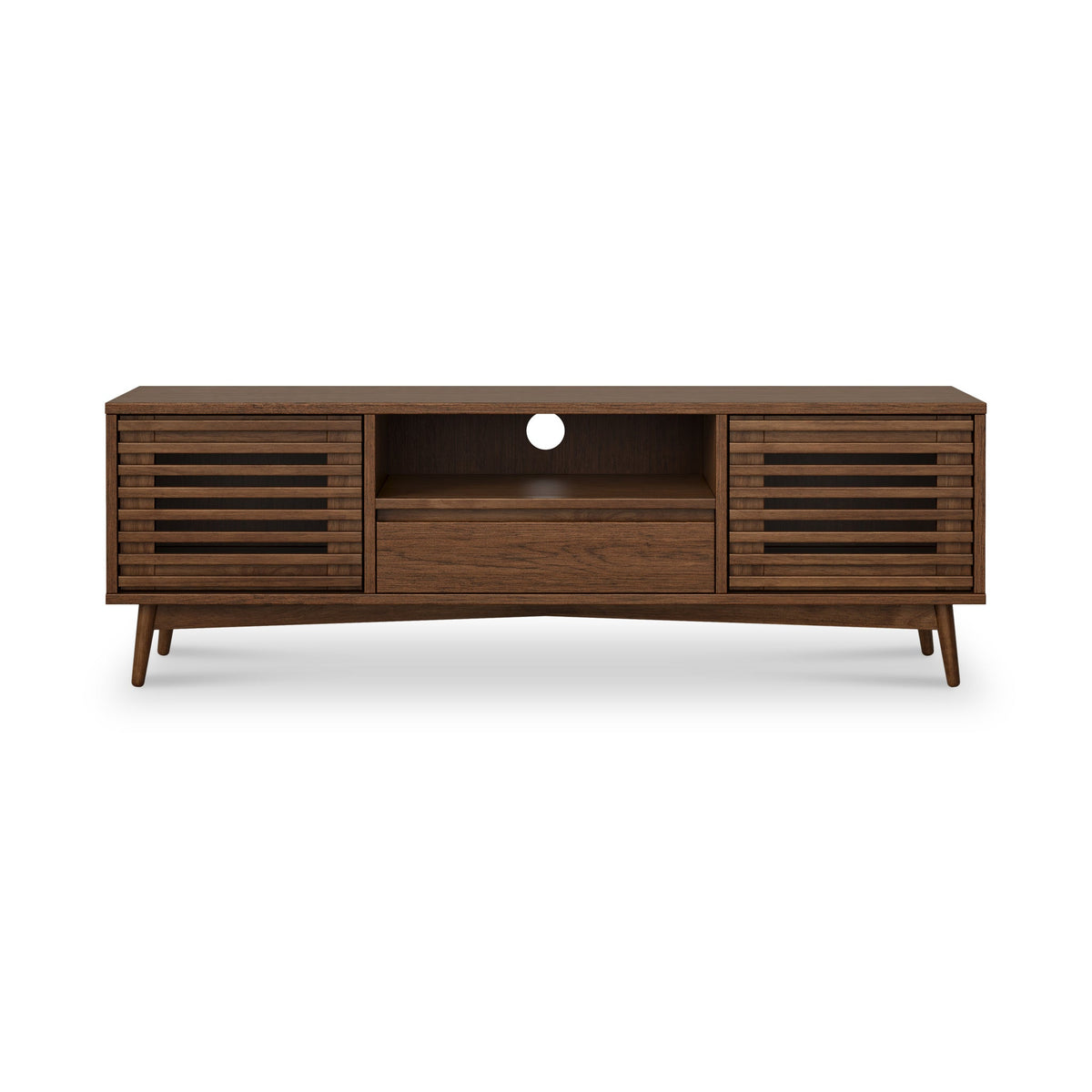Kari Dark Oak 150cm Wide TV Unit