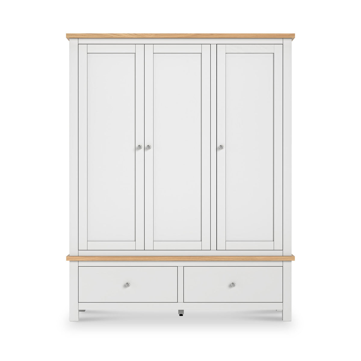 Farro XL Triple Wardrobe with 2 Drawers