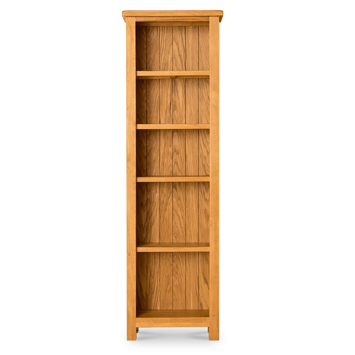 Lanner Oak Narrow Bookcase