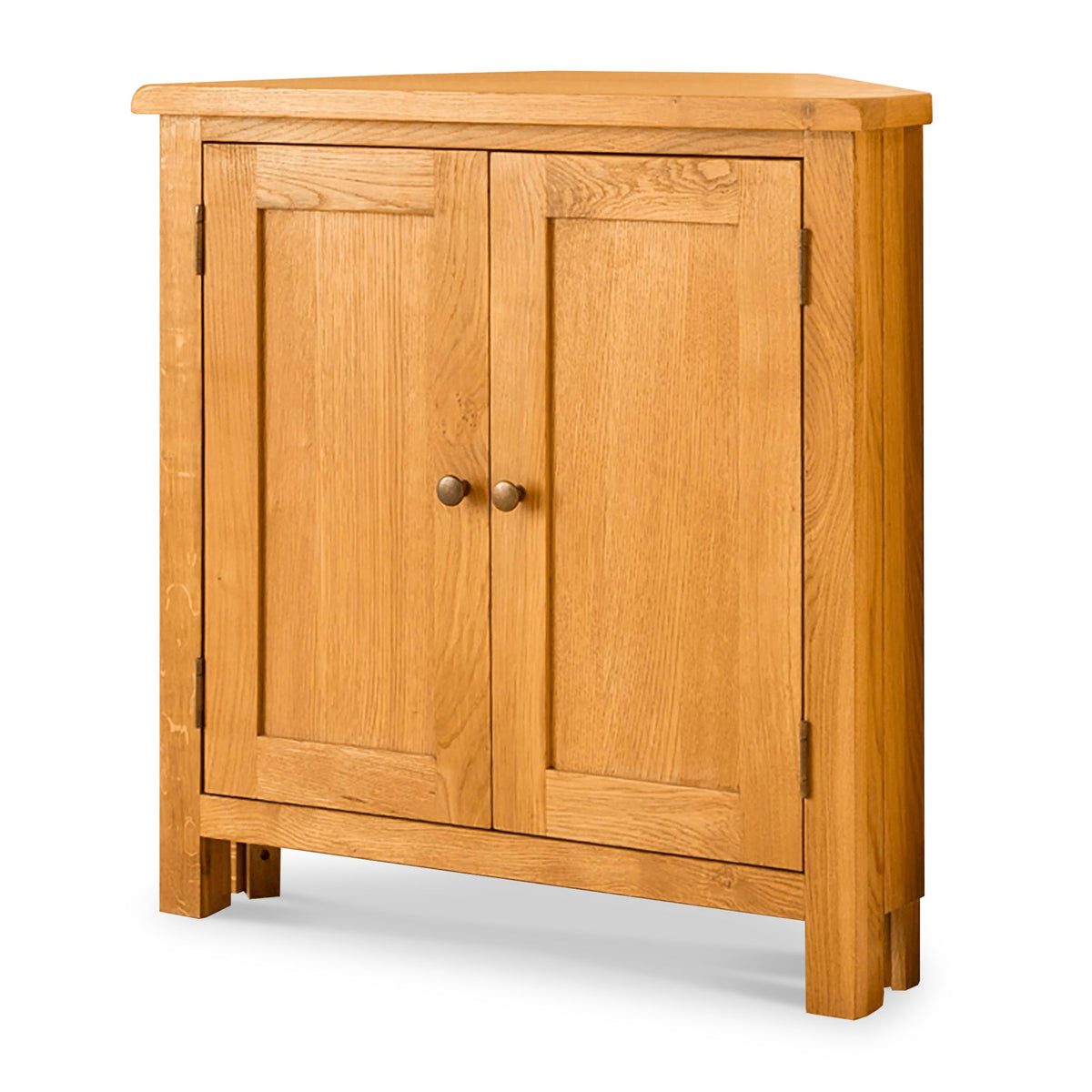 Lanner Oak Corner Cupboard