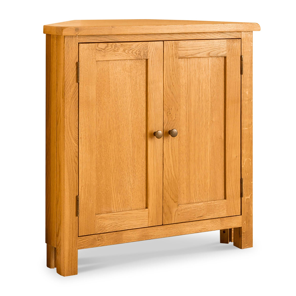 Lanner Oak Corner Cupboard