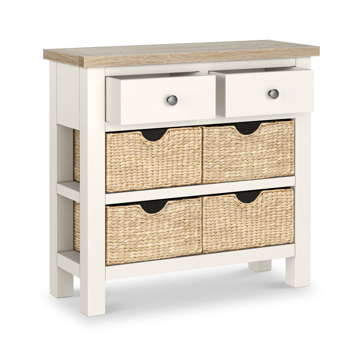 Farro Basket Console Table