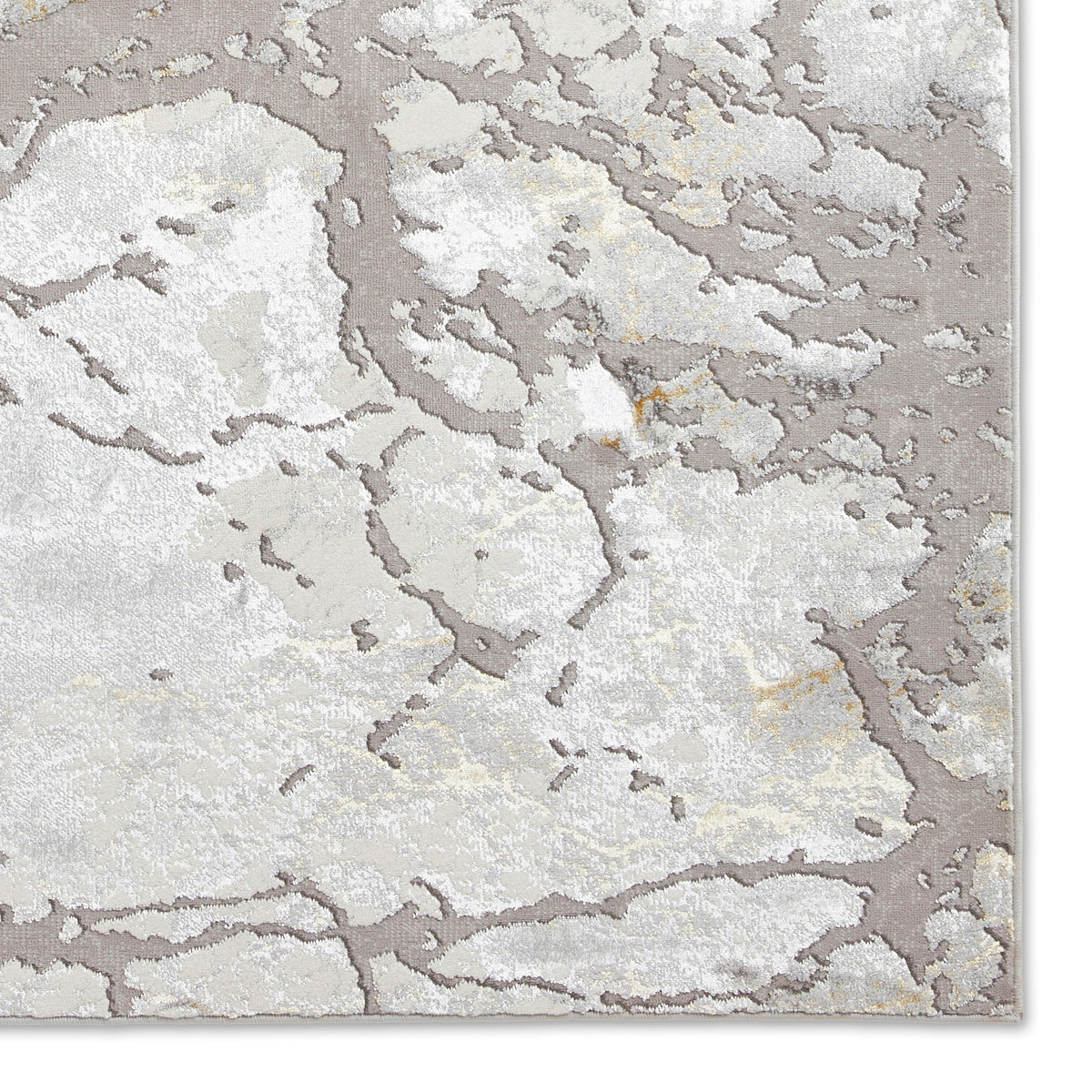 Aldrin Grey Marble Effect Rug