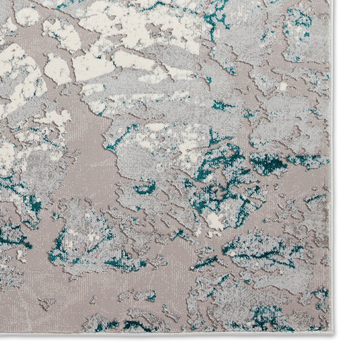 Aldrin Grey Marble Effect Rug